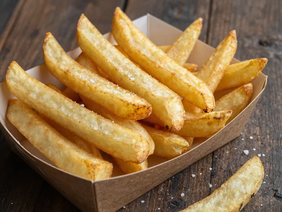 Papas fritas caseras de Don Cipriano, Azul